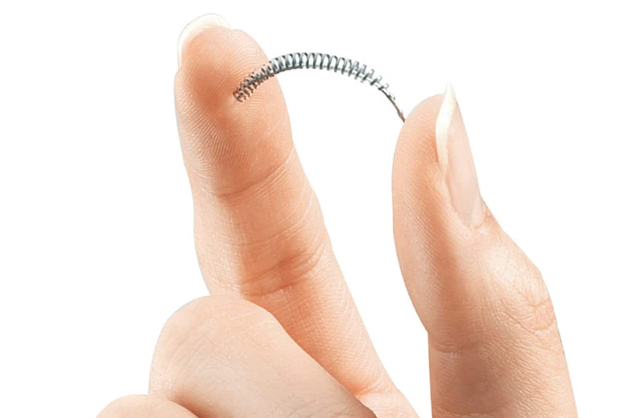This image provided by Bayer Healthcare Pharmaceuticals shows the birth control implant Essure.
