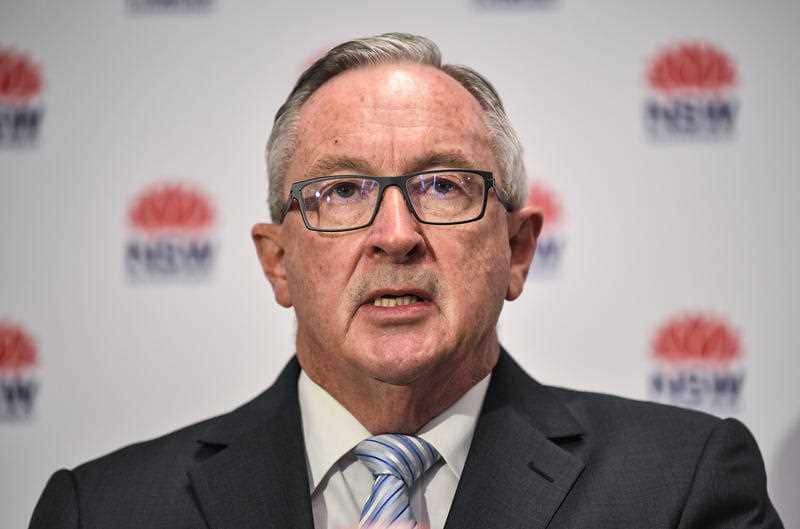 NSW Health Minister Brad Hazzard said it was possible other people on board now had COVID-19.