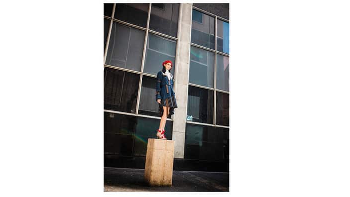 Airin Samadi's fashion collection (Model Milika Zecevic)