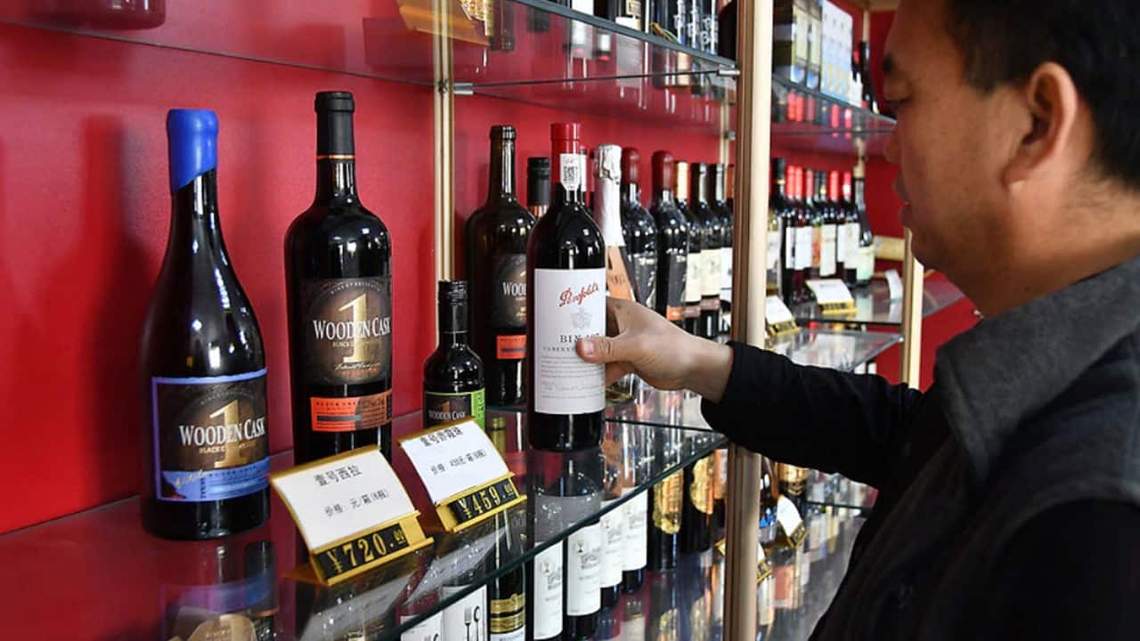 China wine tariff