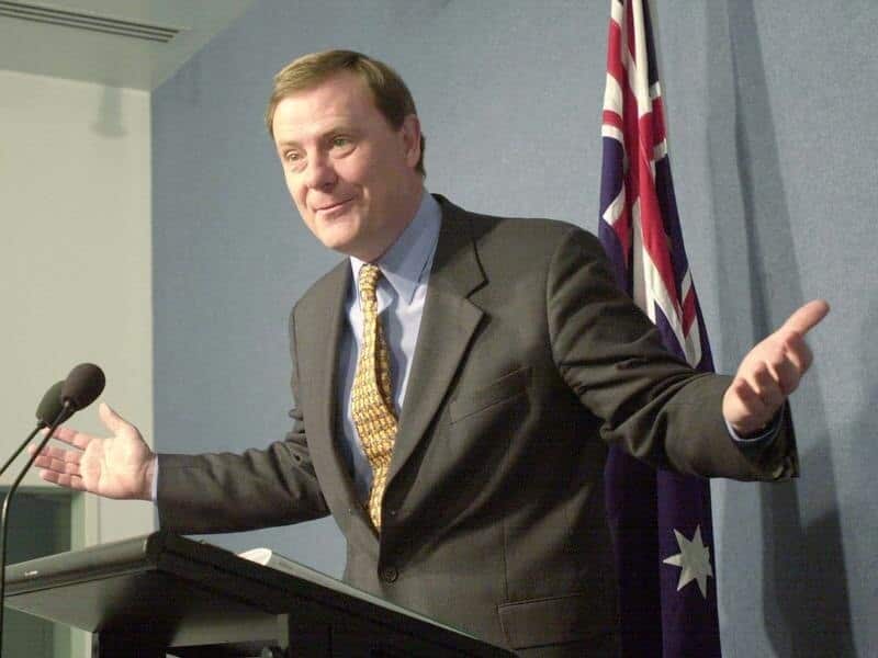 A 2000 file image of Peter Costello