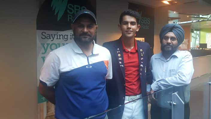 Aadil Bedi at SBS Studios, Melbourne