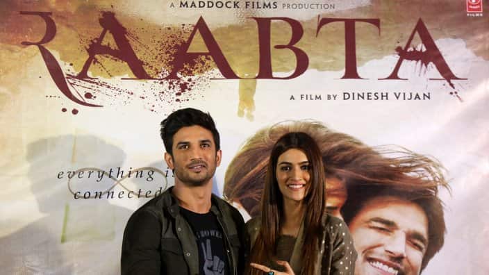 Raabta stars Sushant Singh Rajput and Kriti Sanon