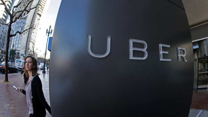 Headquarters of Uber in San Francisco. 
