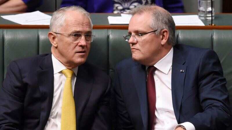 Malcolm Turnbull and Scott Morrison