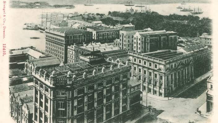 Circular Quay, North Shore, Sydney, New South Wales, Australia     Date: 1900s