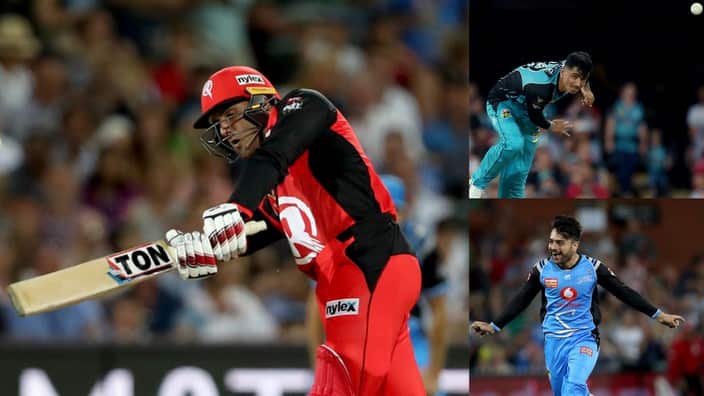 Mohammad Nabi, Rashid Khan, Mujeeb ul Rahman