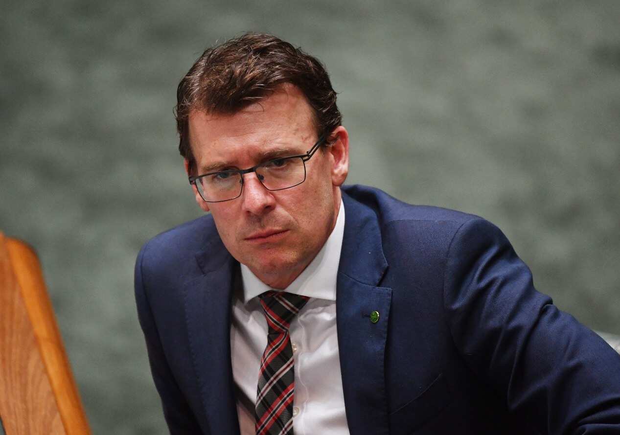 File image of Minister for Human Services Alan Tudge 