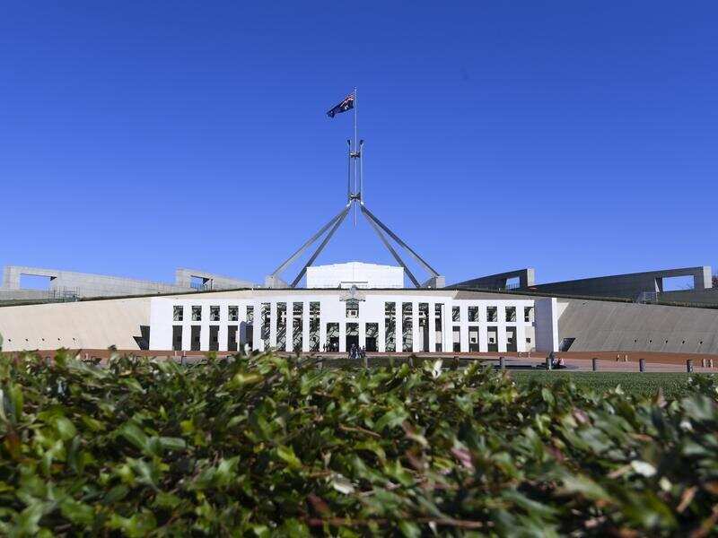 Parliament House in Canberra