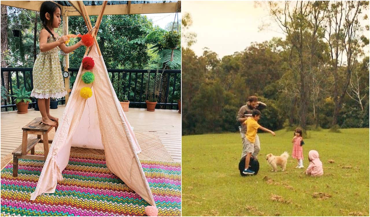 Abaneco, covid-19, kids at home, crafting, banig, 