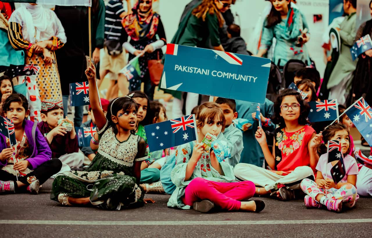 Pakistani Community at Australia Day Parade, South Australia 2019