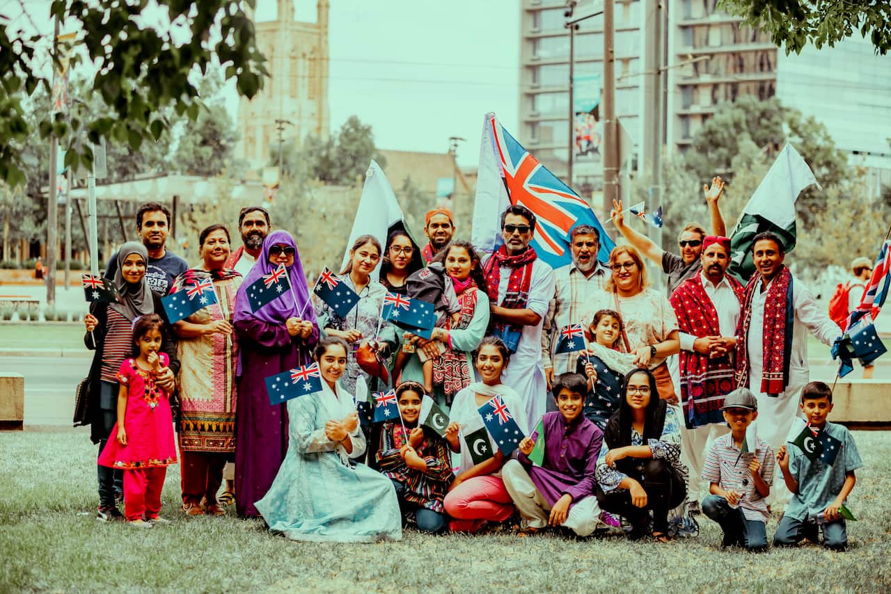 Pakistani Community at Australia Day Parade, South Australia 2019