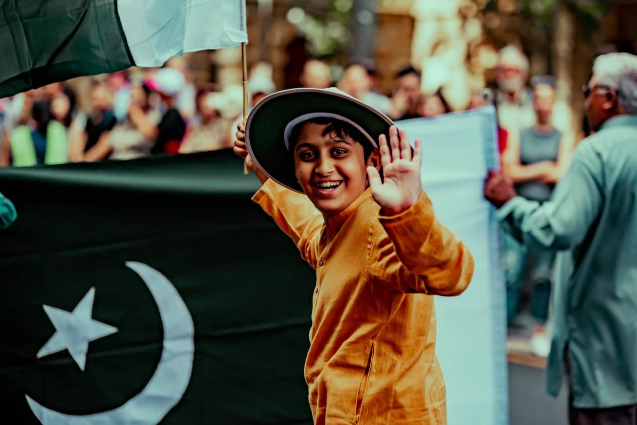 Pakistani Community at Australia Day Parade, South Australia 2019