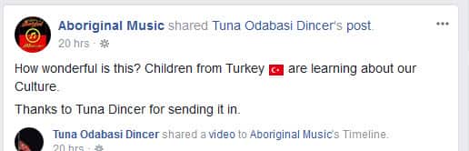 Aboriginal Music Facebook page