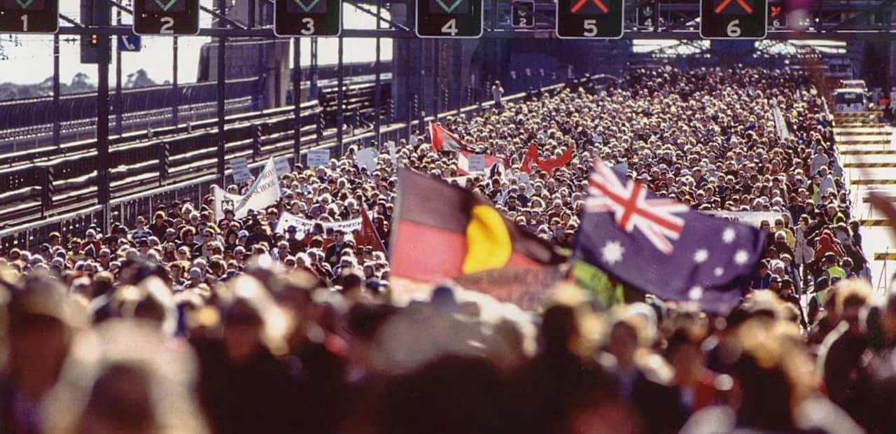 Reconciliation, Sydney Harbour Bridges, 2000