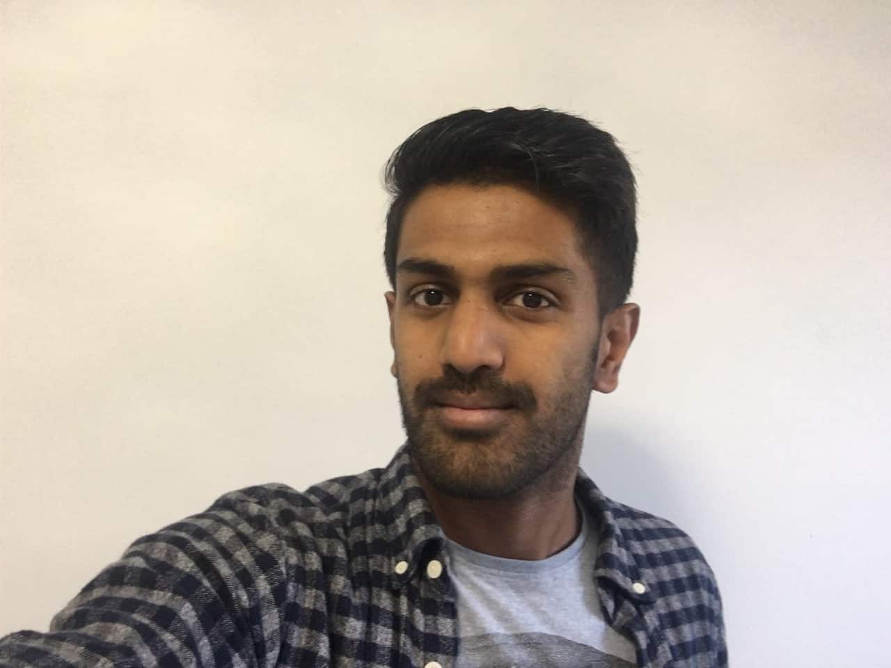 Hospitality worker Aamir Ashraff will not be eligible for the JobKeeper wage subsidy. 