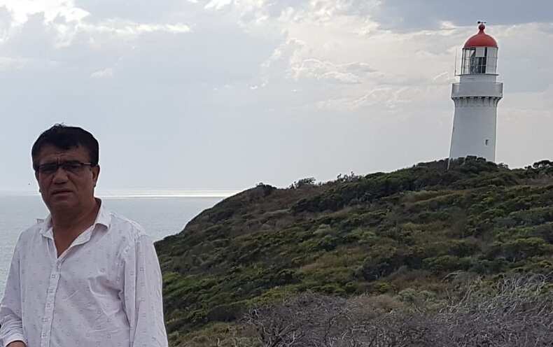 Afghan refugee Naqeebullah