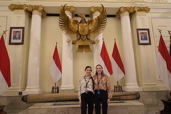 ACICIS Law Professional Practicum students on a field trip to Jakarta in January 2020.