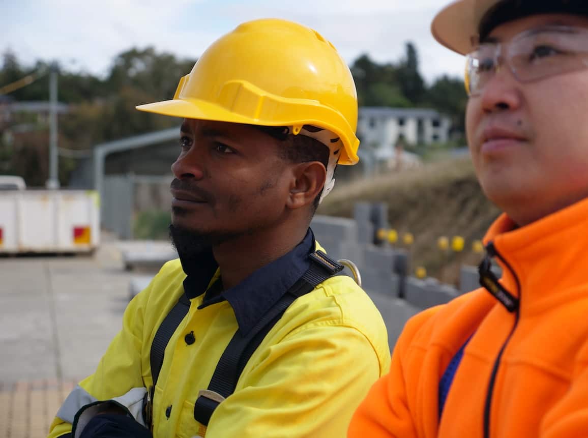 Tidiene Sacko moved to Tasmania eight months ago.