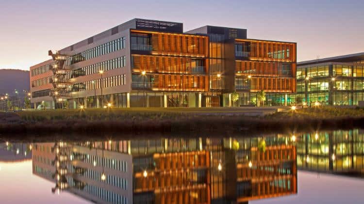 The University of Wollongong campus.