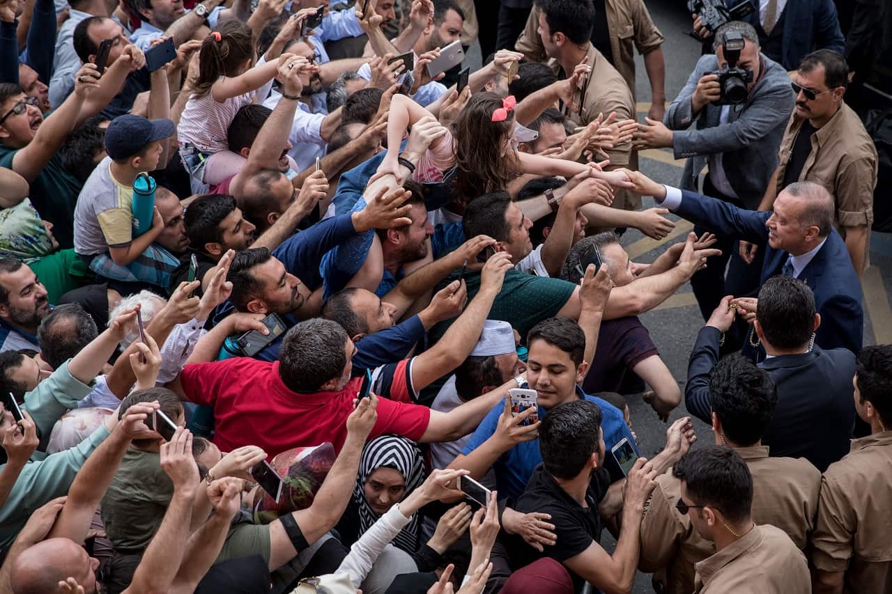 Turkish Voters Go To The Polls For Presidential And Parliamentary Elections