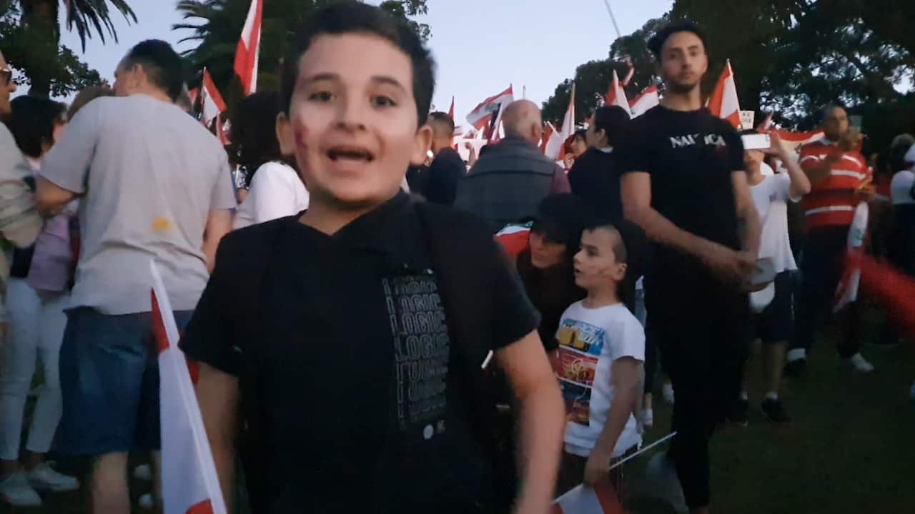 Lebanese Sydney protest