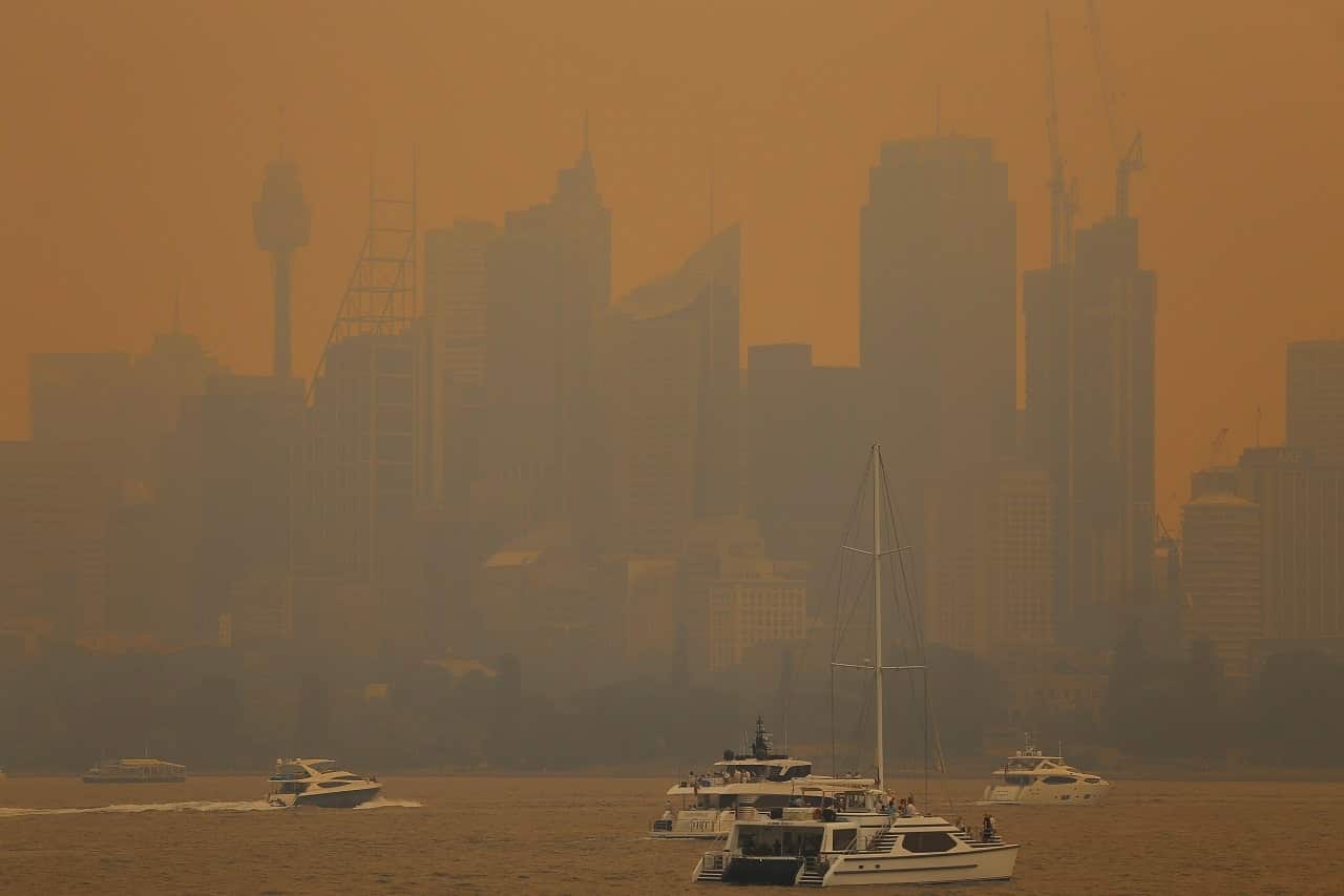 Smoke was under smoke for a number of days.