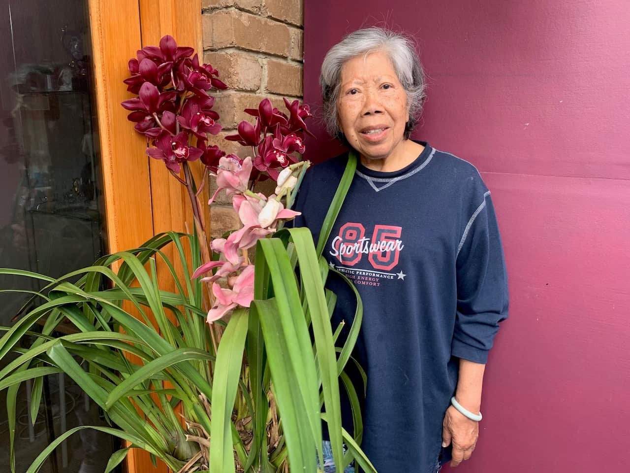 Living by herself can be daunting during the lockdown.  Luckily for Ade Soekotjo, her children live nearby.   