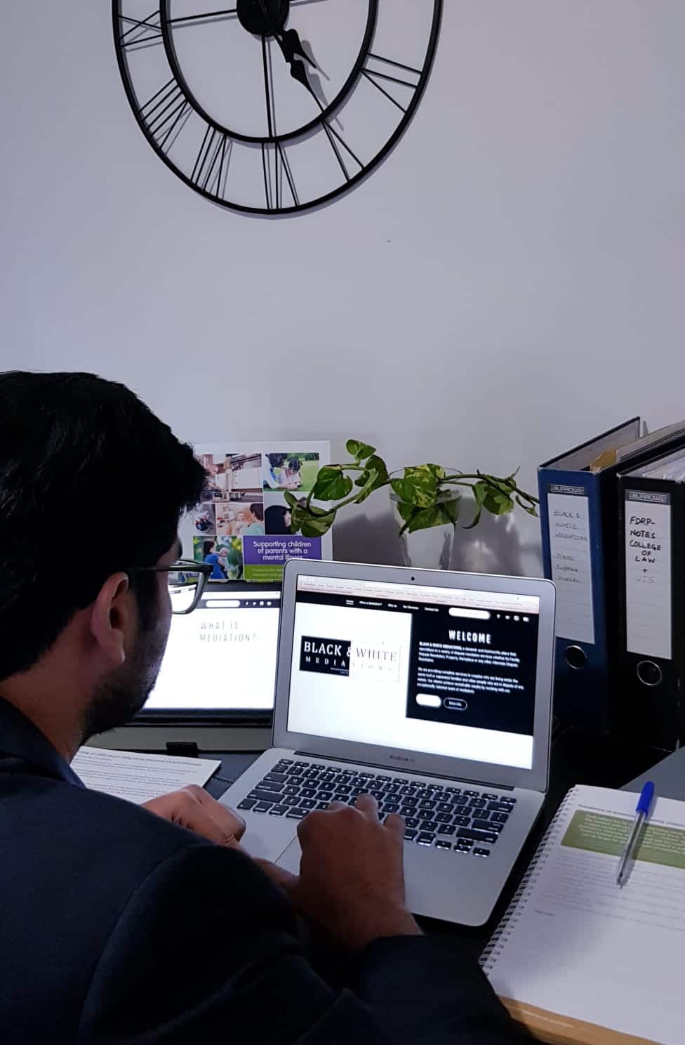 Professional mediation service is the last a pakistani migrant can think of.