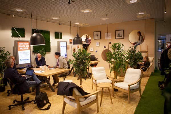 A co-working office space in Finland for entrepreneurs, small business owners and freelancers. 