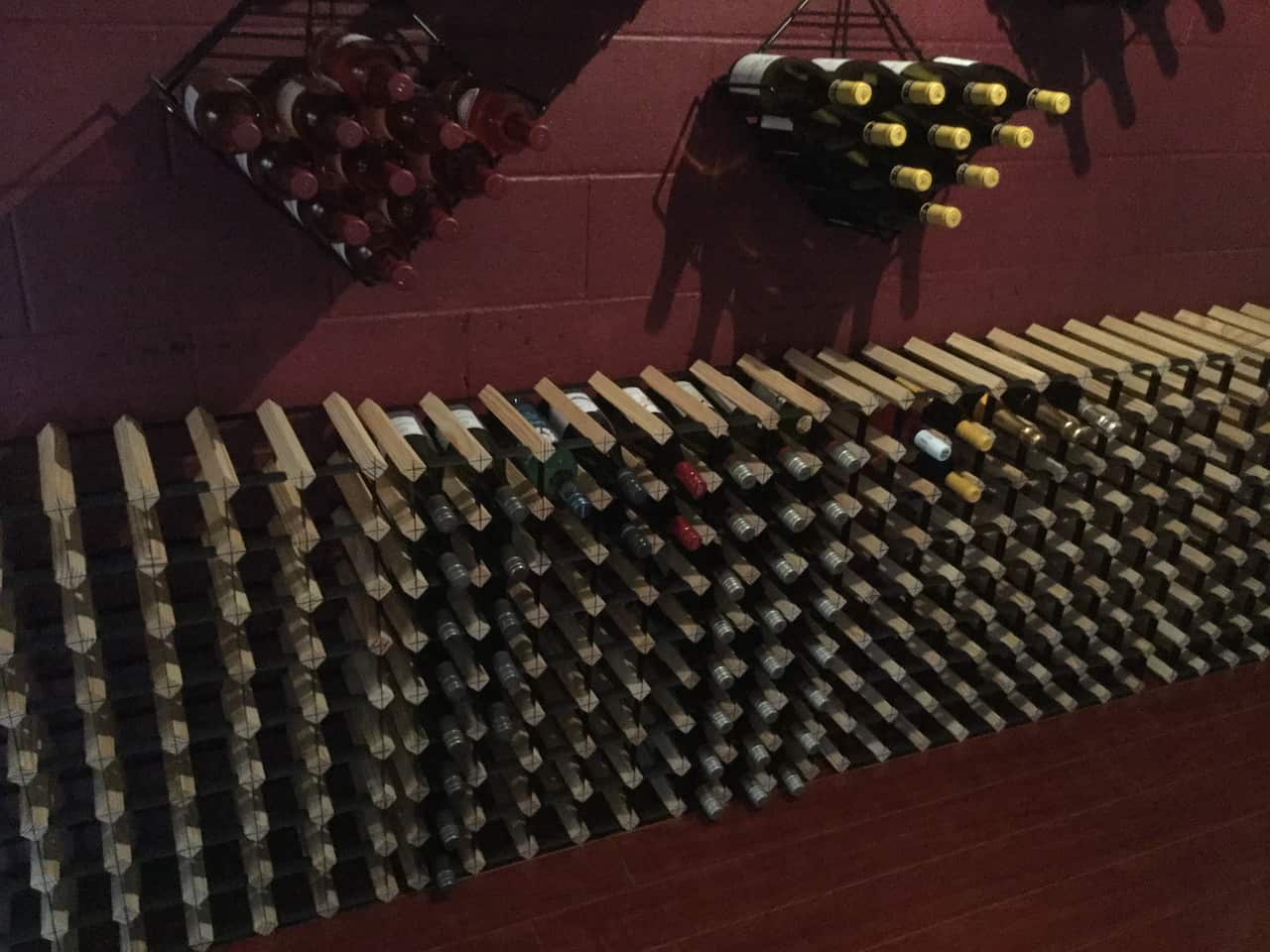 Wine Stash wine racks come in all shapes and sizes.