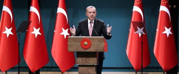 Turkish President Recep Tayyip Erdogan