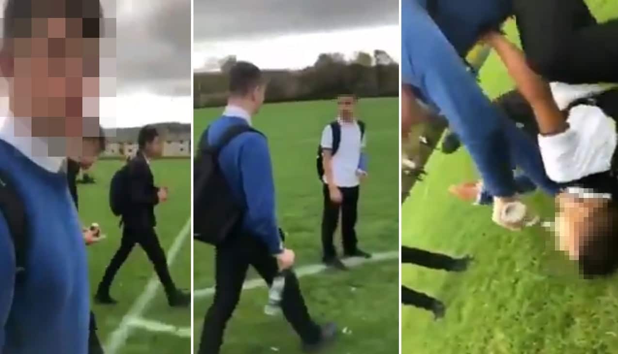 The incident occurred in Huddersfield.