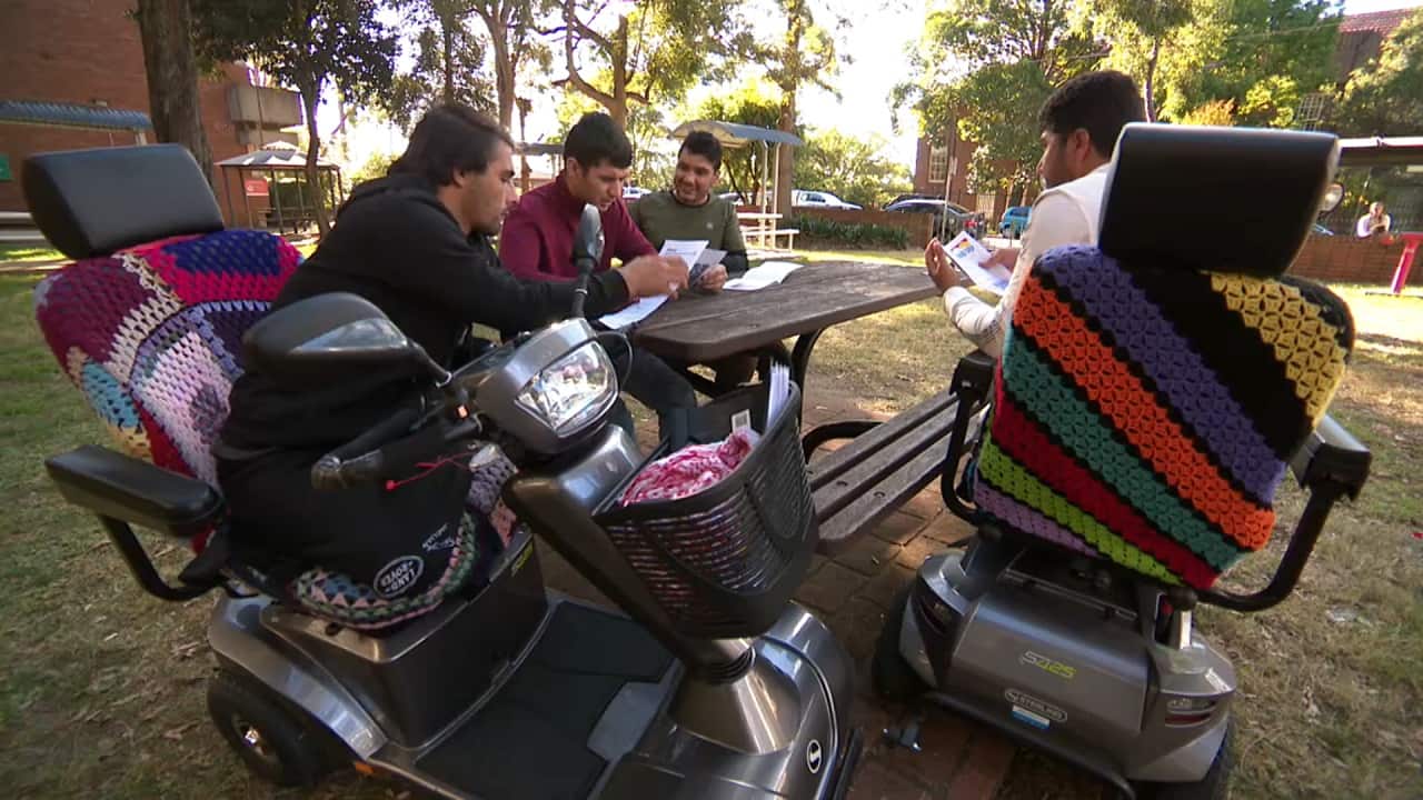 Afghan Invictus athletes