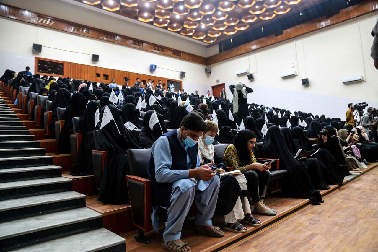 Afghan students