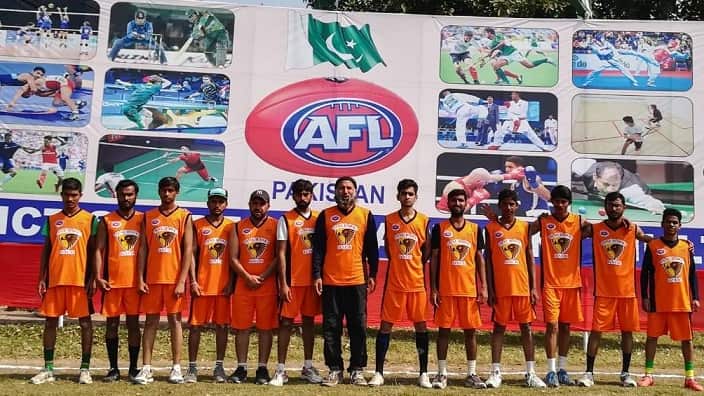 AFL Pakistan team in Multan city.