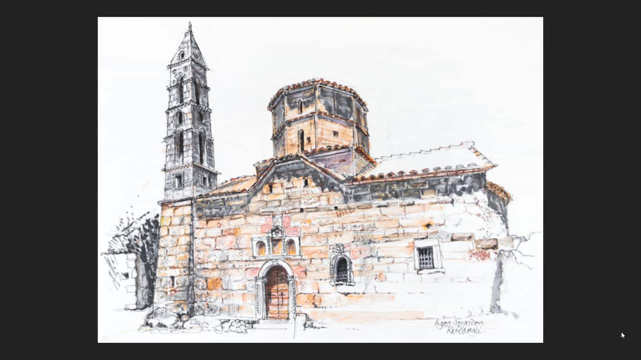 Agios Spyridon, Kardamili, Greece. 