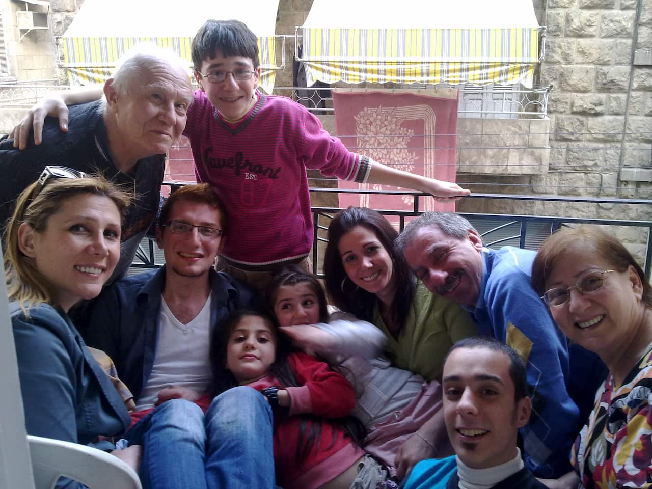 George Najariyan and his family