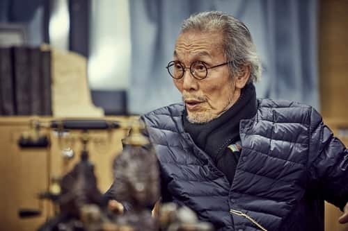 골든글로브 연기상 받은 배우 오영수. 연극 '라스트 세션' 연습 장면