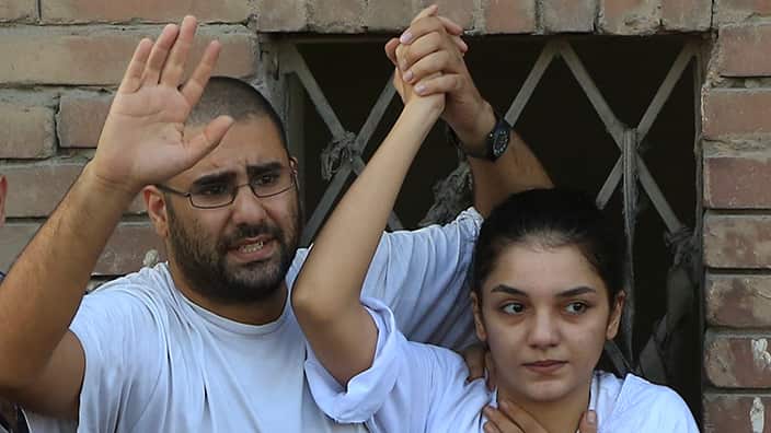 Egyptian prominent blogger Alaa Abdel-Fattah