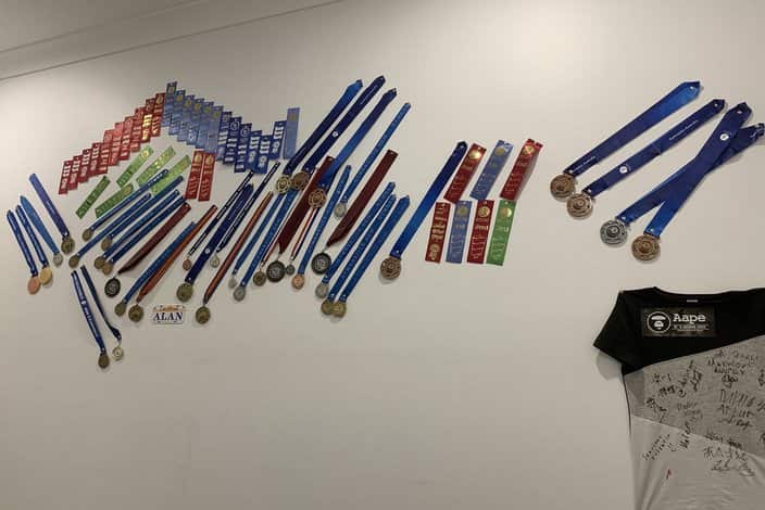 Medals and awards won by Alan Osman