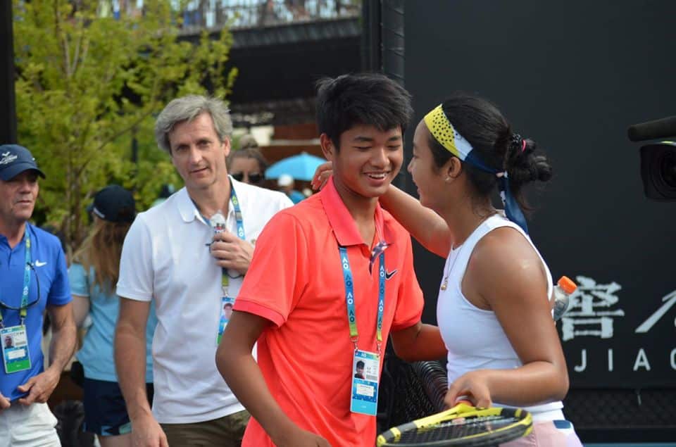 Alex Eala, Michael Eala, Australian Open