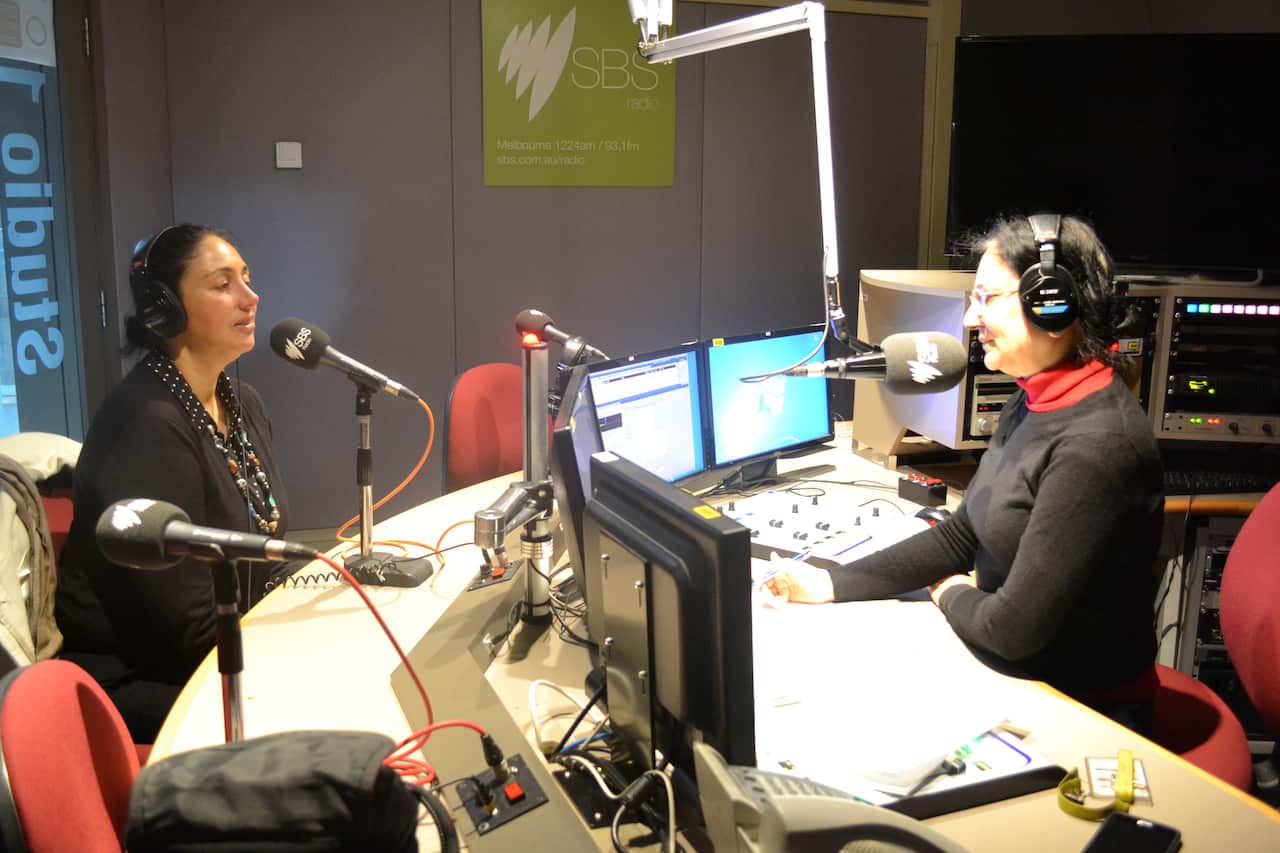 Alex Bhathal in SBS Radio, Melbourne