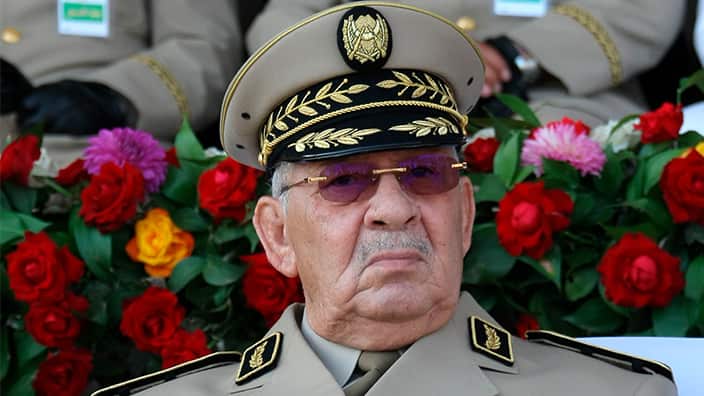Algerian chief of staff Gen. Ahmed Gaid Salah
