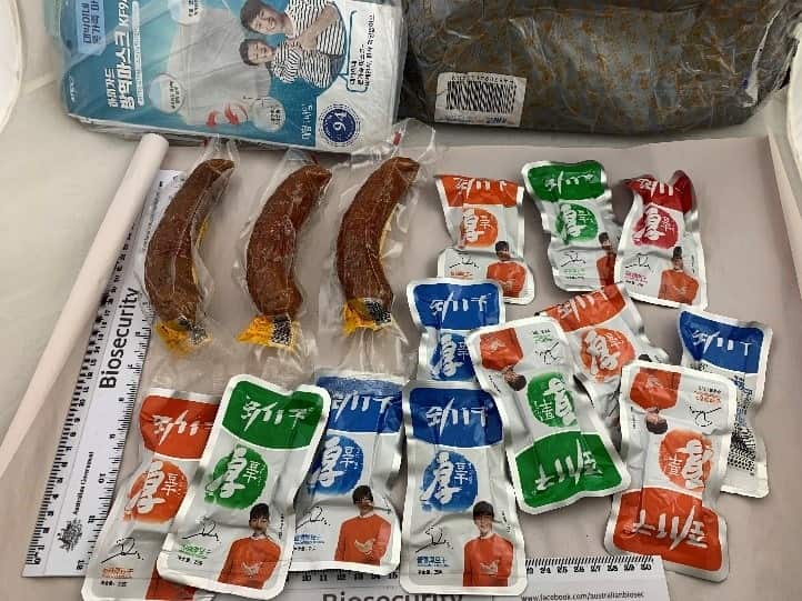 All imported food must meet biosecurity requirements to be allowed into the country