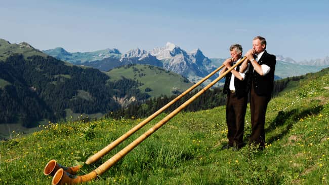 Alphorn Switzerland Chocolatier Franz Ziegler SBS German 