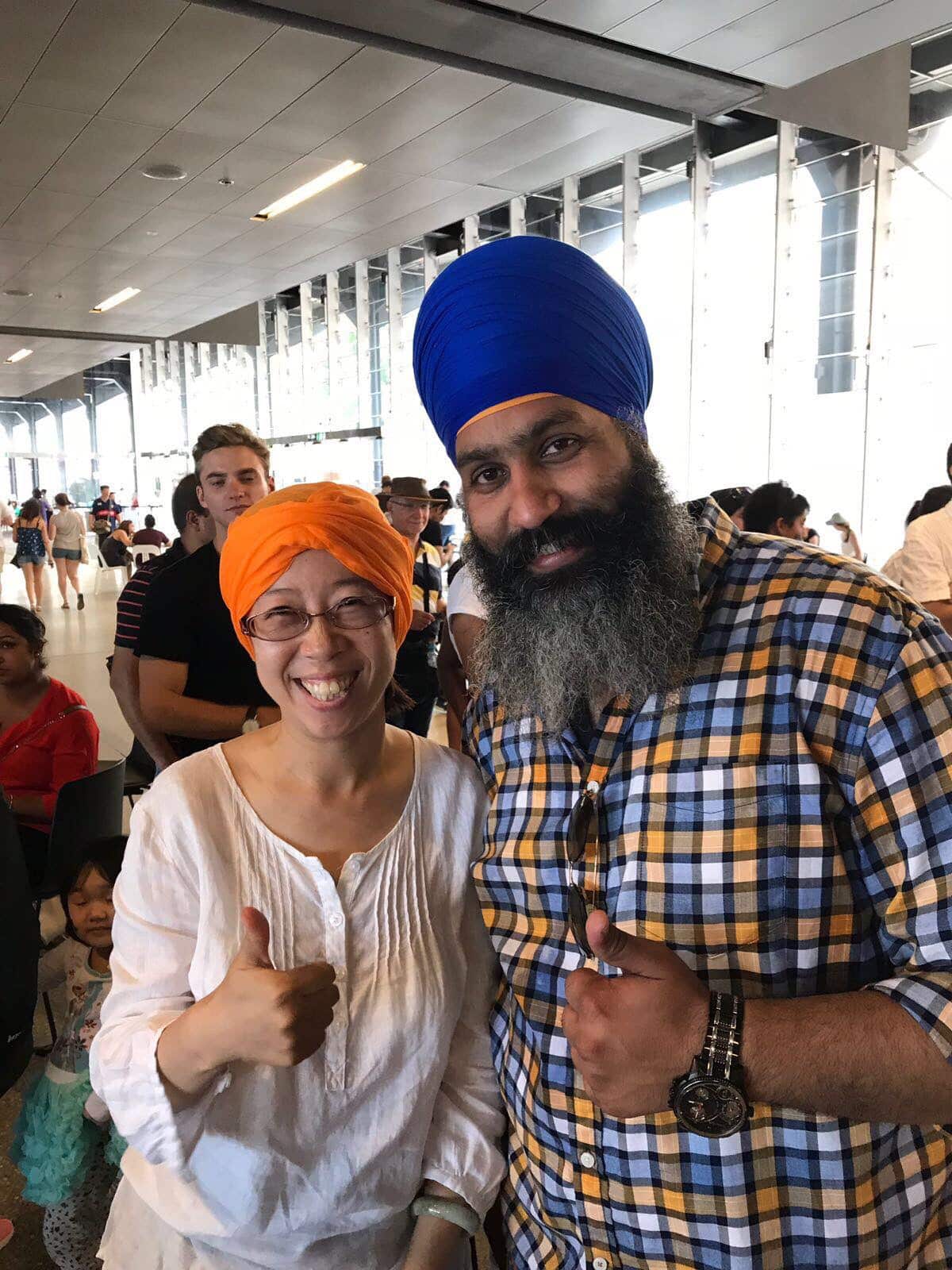 Amar Singh at the Turban Fest