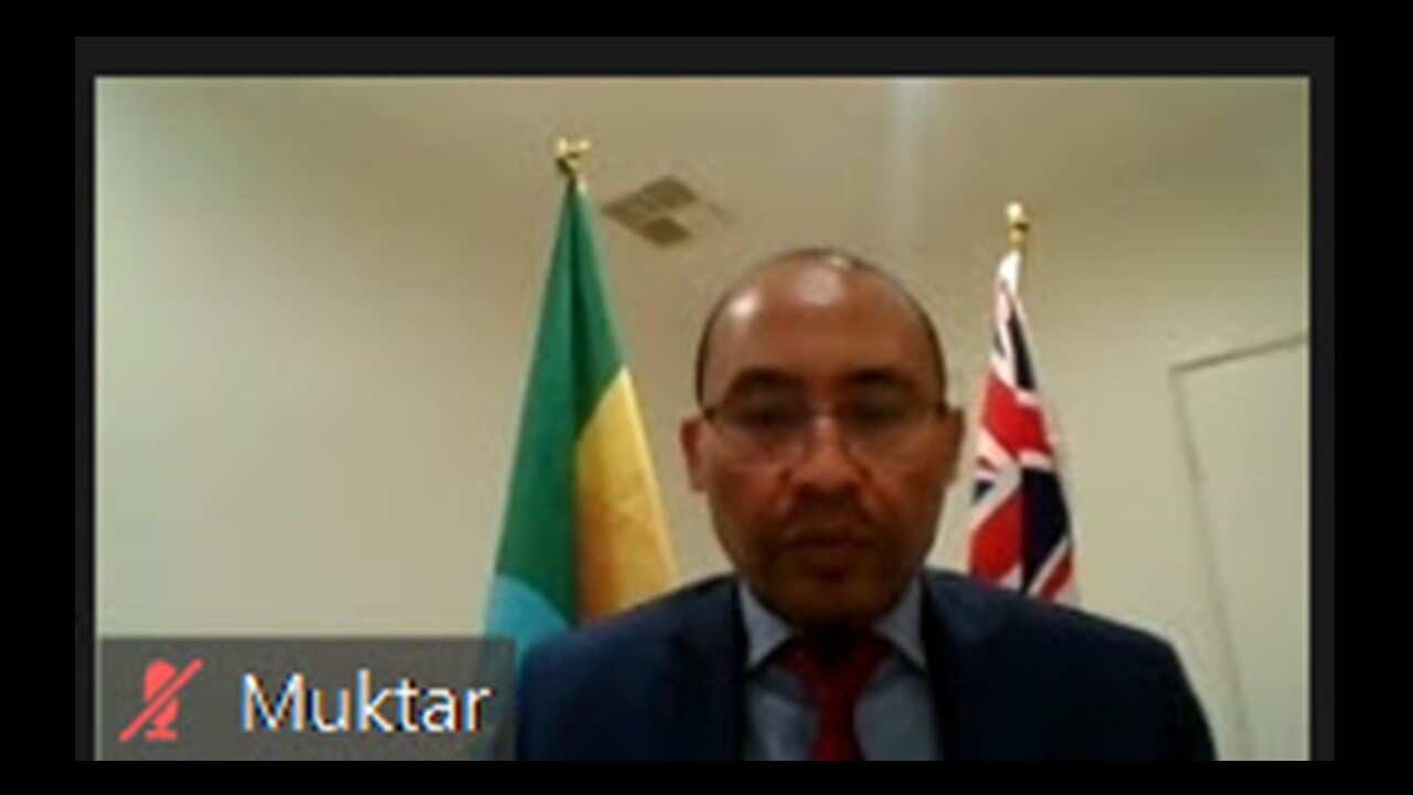 Ambassador Dr Muktar Kedir.