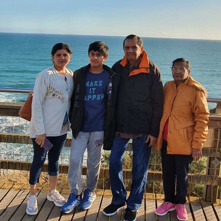 Dipak and Lata Mehta visiting Australia