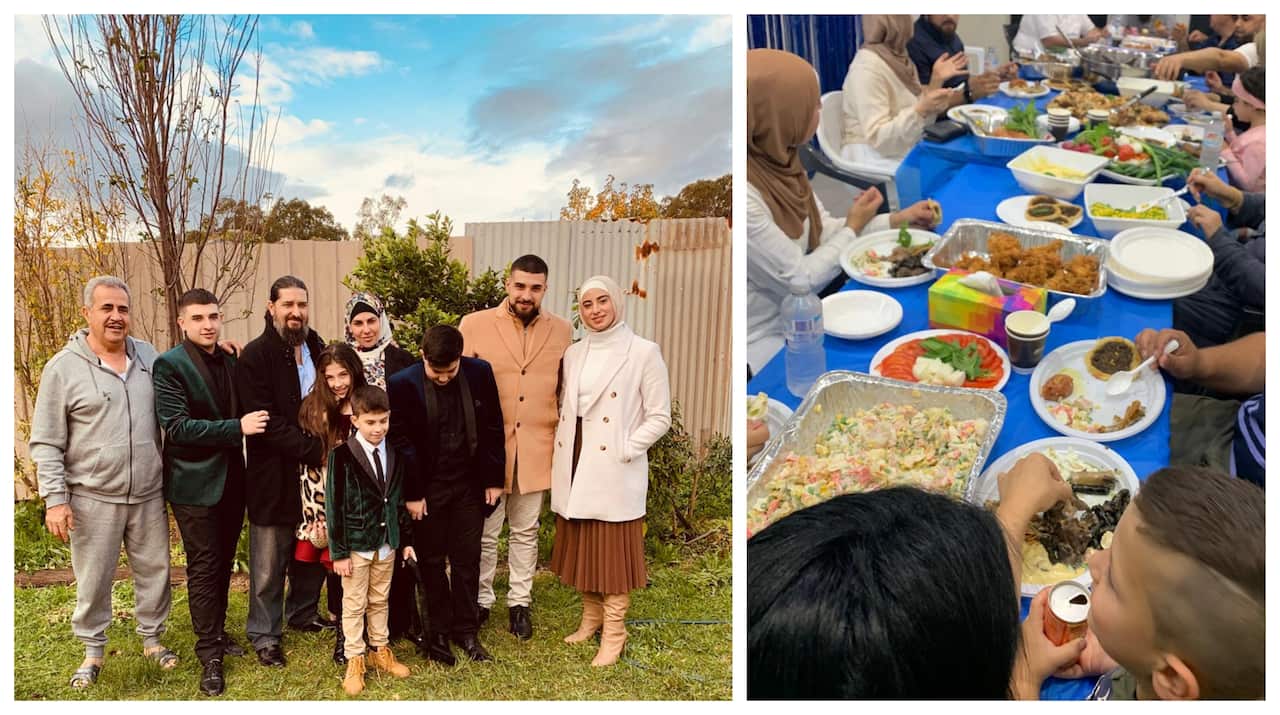 Amna's family has always very big gatherings for Eid